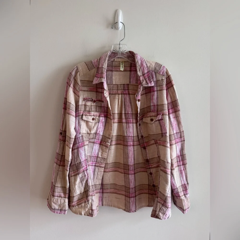 Free People Line & Cotton Flannel